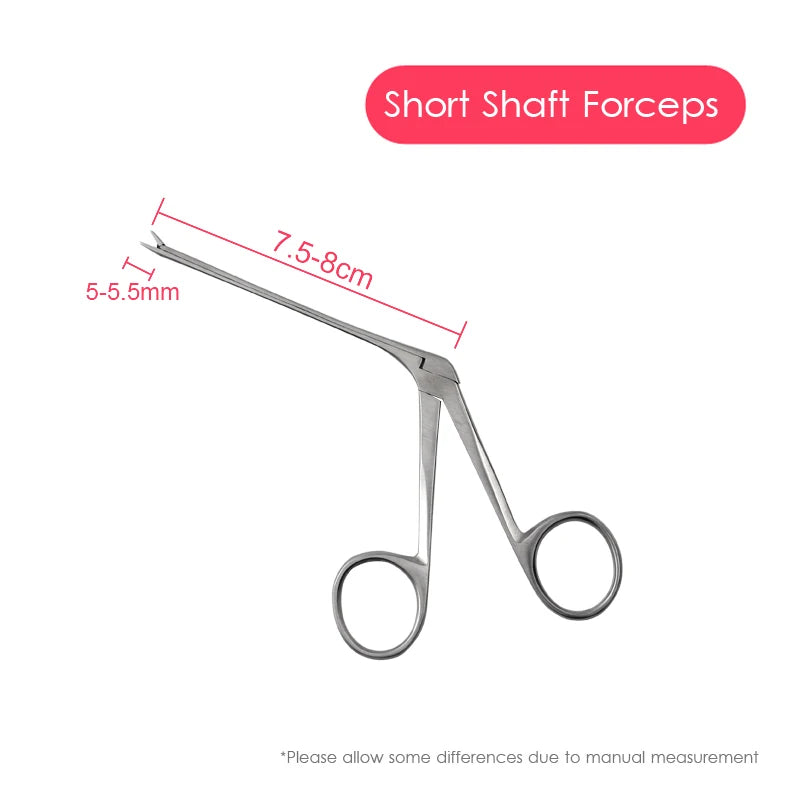 Ear Nose Cleaner Pliers Endoscope Ear Wax Remover