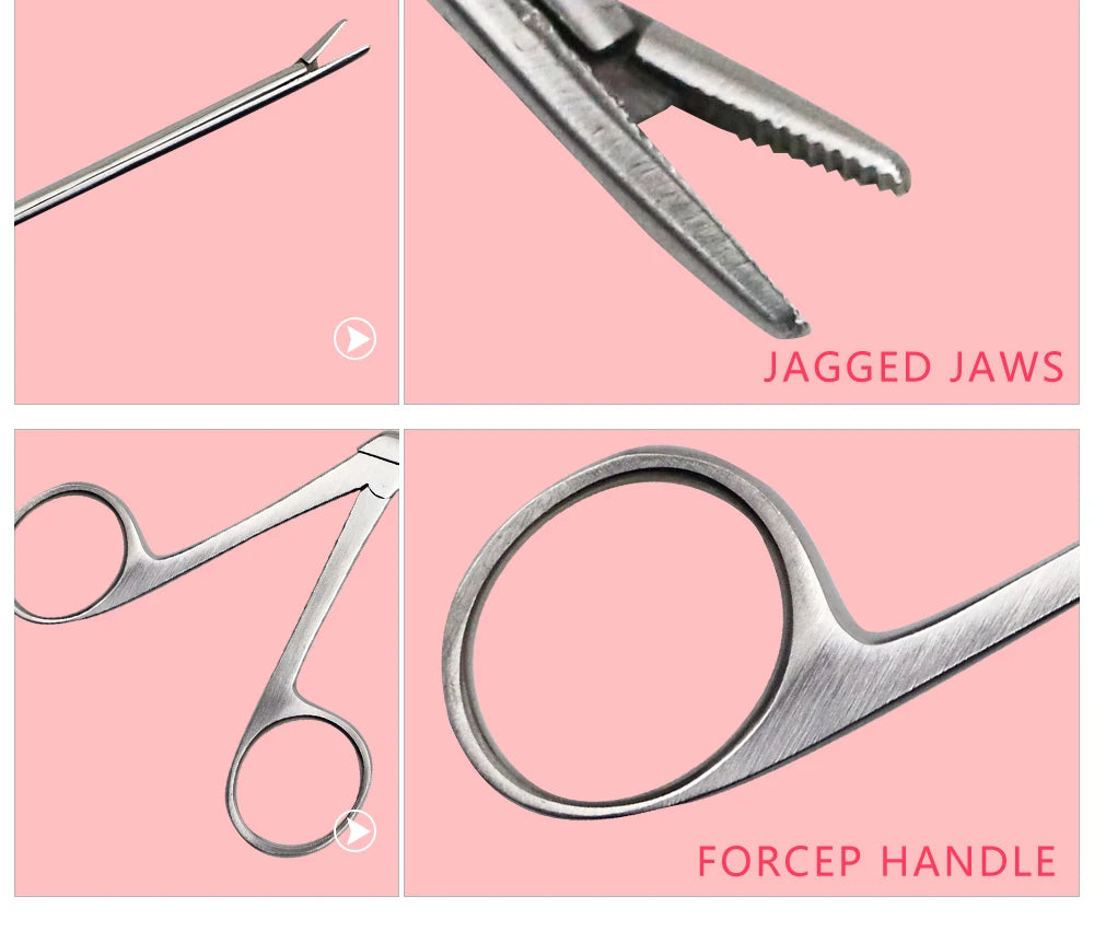 Ear Nose Cleaner Pliers Endoscope Ear Wax Remover