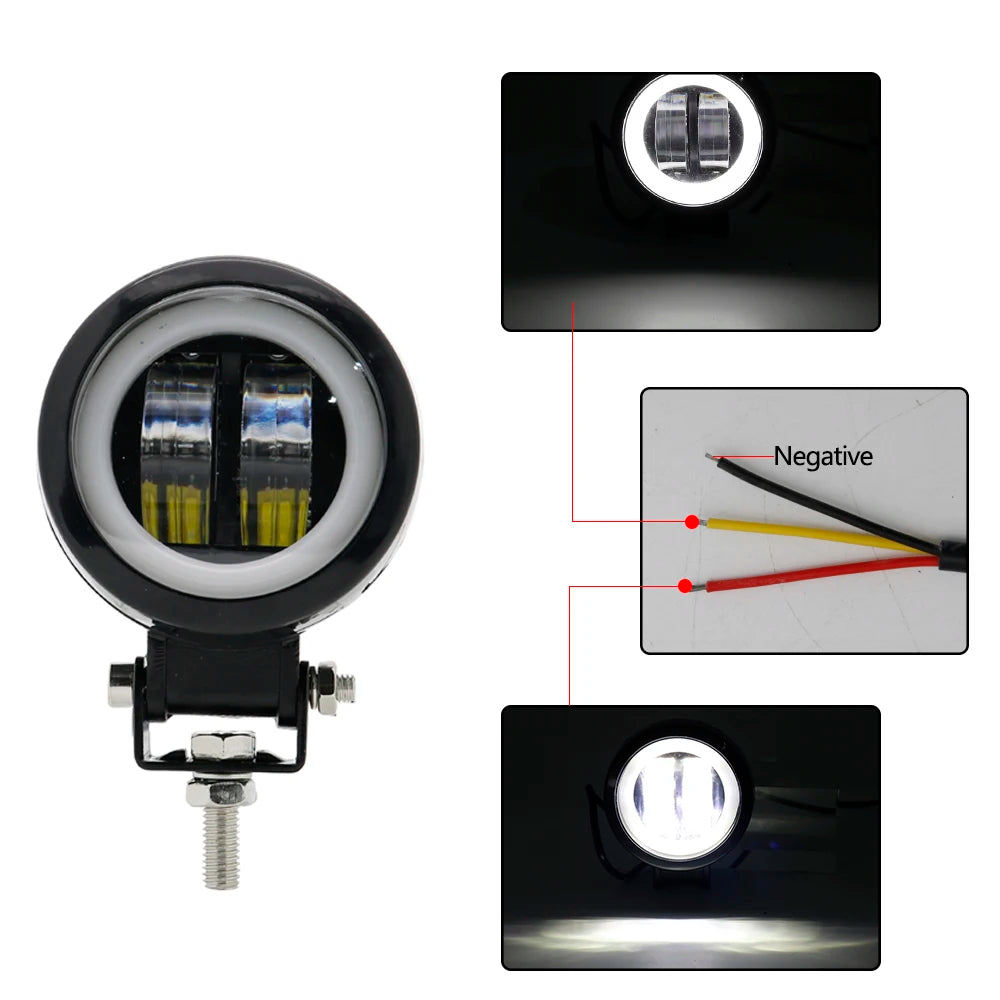 3 Inch LED Daytime Running Light Fog Lamp Led Light Headlight