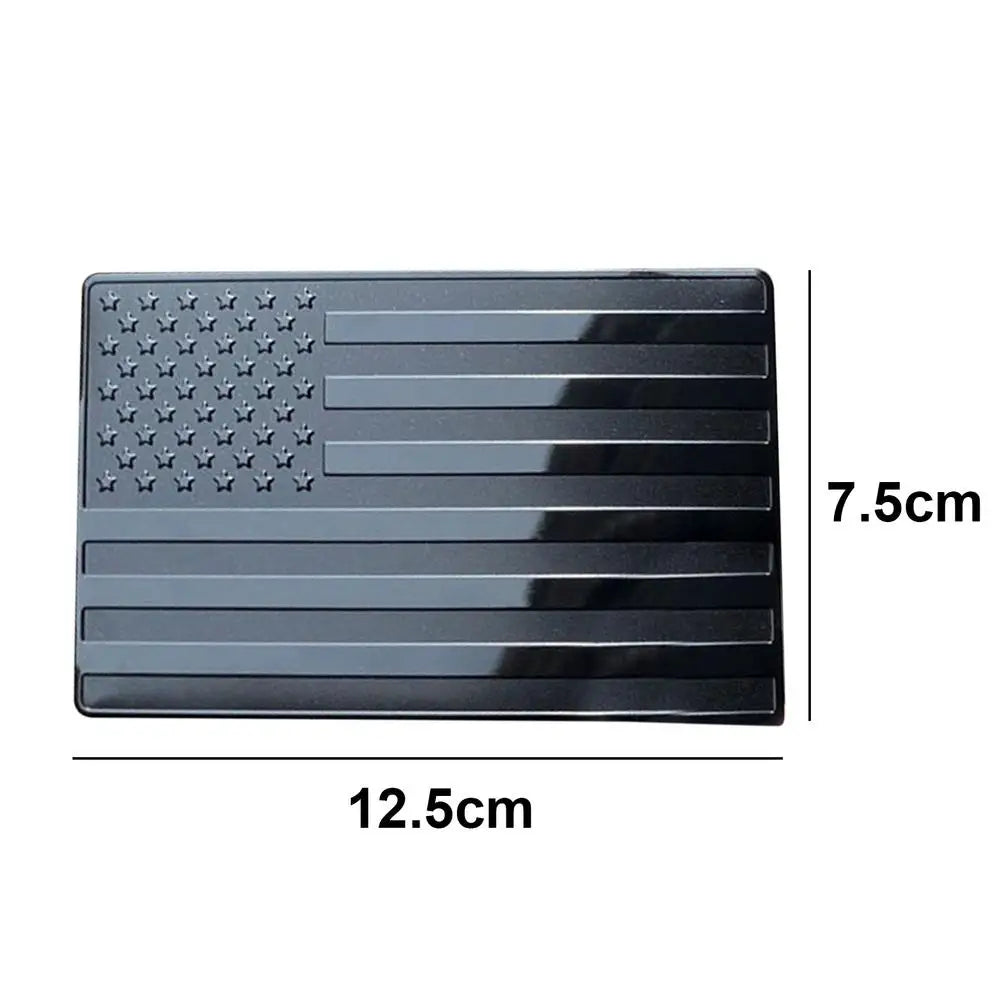 3D USA American Flag Car Emblem Decals Sticker