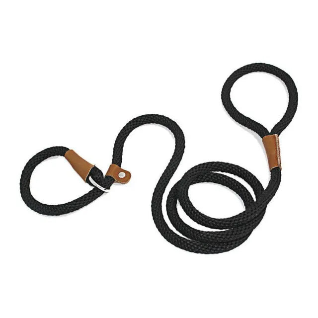 Dog Collar Anti-slip Lead Leash High Strength Braided Rope