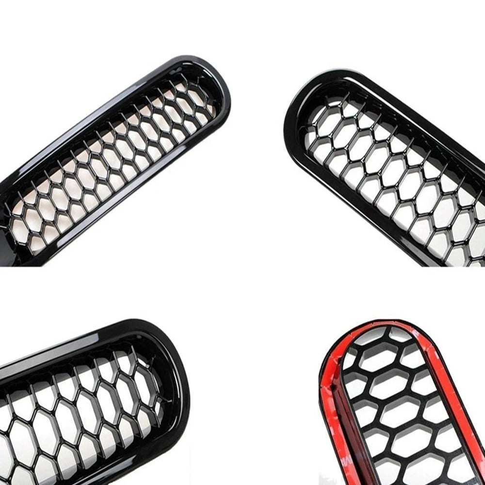 Front Grille Cover for Jeep Wrangler JK Front Grille Inserts
