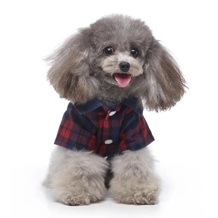 Traje de chaquetas de boda azul para perros con pajarita azul, tela formal para cachorros y gatos