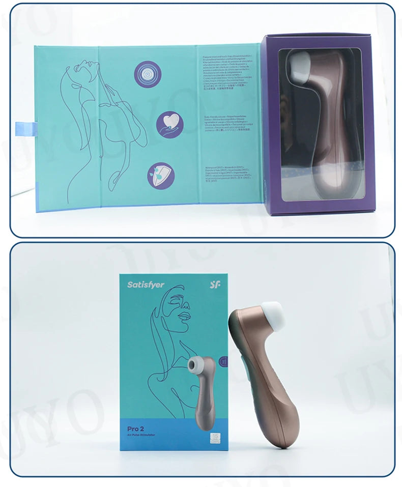 satisfyer pro 2 vibrador de succión de clítoris pro 2 para mujer, juguetes para adultos, estimulador de clítoris, succionador, usb, sex shop