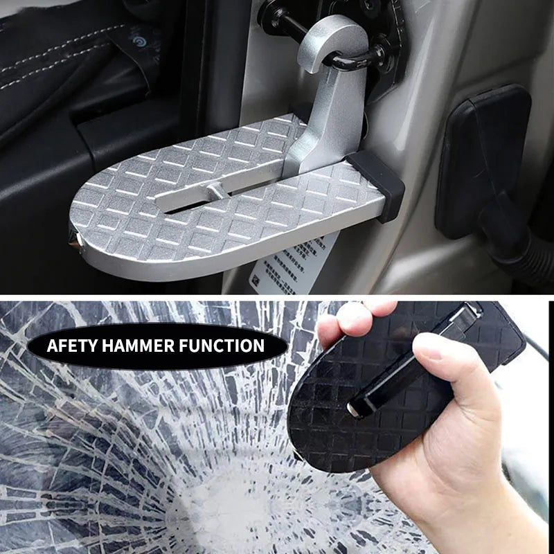 Automatic door assist pedal universal lock hook alloy