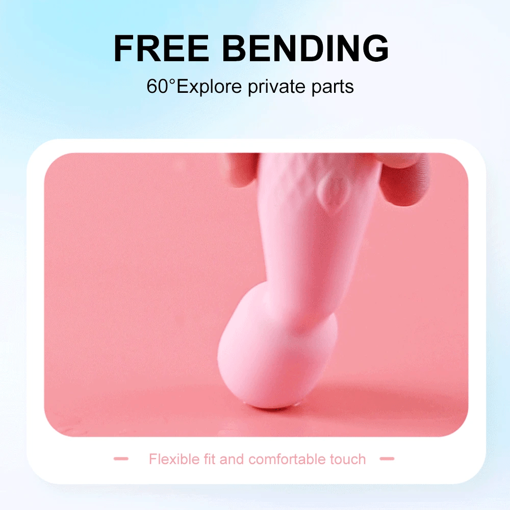 Mini vibrador de vibración fuerte para mujeres y adultos, palo mágico, masajea