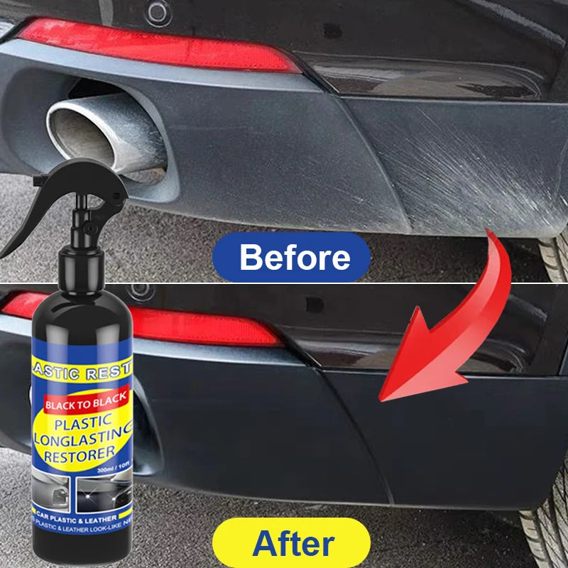 Car Plastic Restorer Plastic Leather Cleaning Products