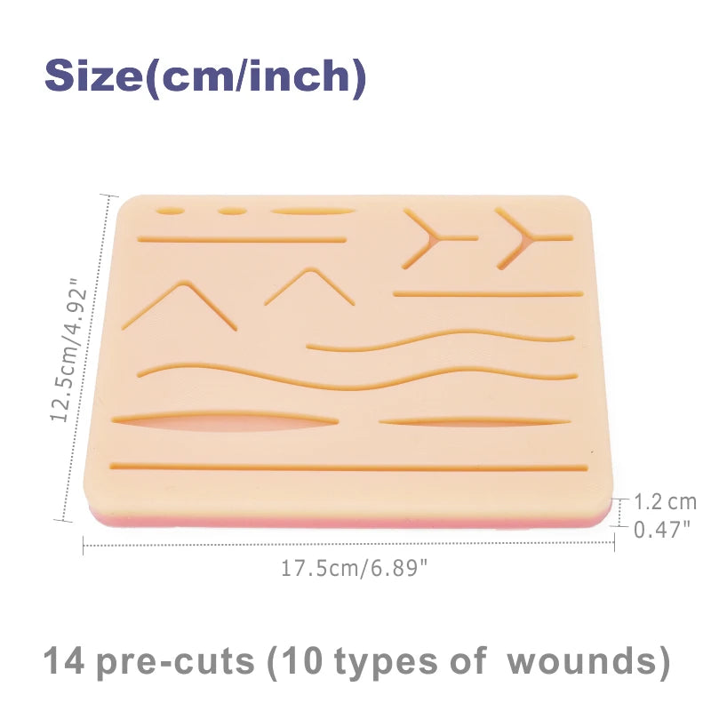 Suture Practice Kit for Medical Students Training Kit Qu