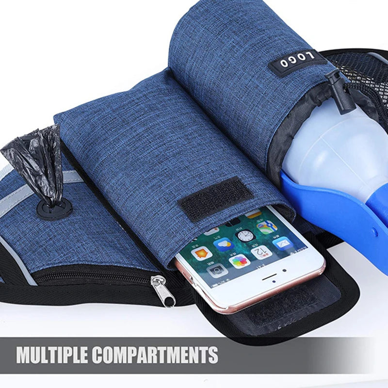 Riñonera de entrenamiento para perros, bolsa de trato para mascotas, deportes m