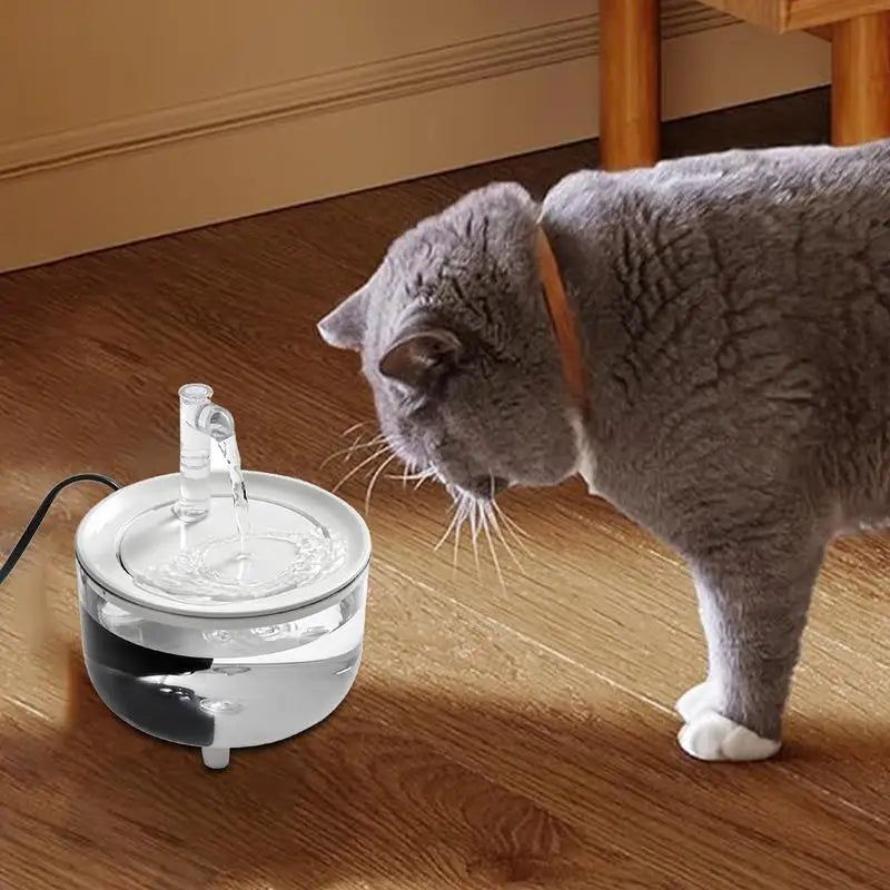 Filtro de fuente de agua automático para gatos, tazón de bebida silencioso eléctrico USB, dispensador de bebidas para mascotas, bebedero para gatos, filtro de agua