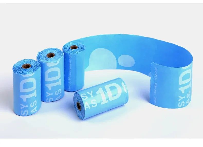 Disposable biodegradable dog poop bags, biodegradable bags