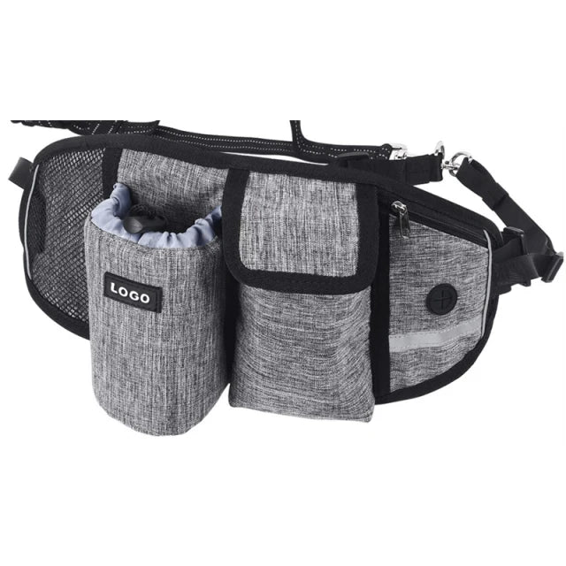 Riñonera de entrenamiento para perros, bolsa de trato para mascotas, deportes m