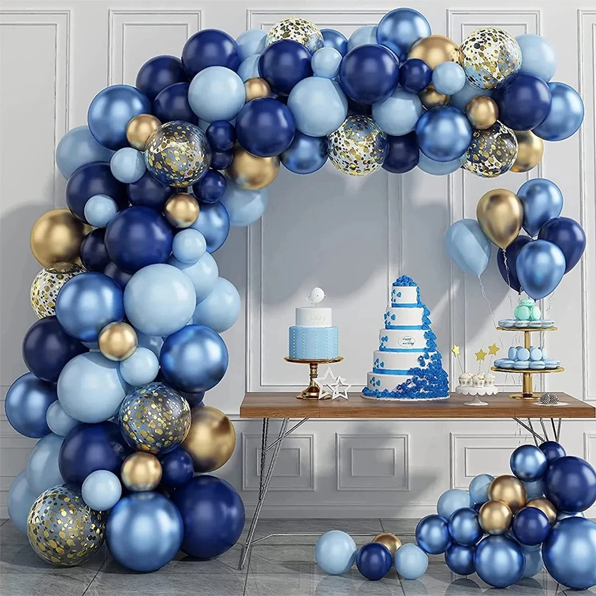 Kit de arco de guirnalda de Globos, decoración de fiesta de cumpleaños, sumini