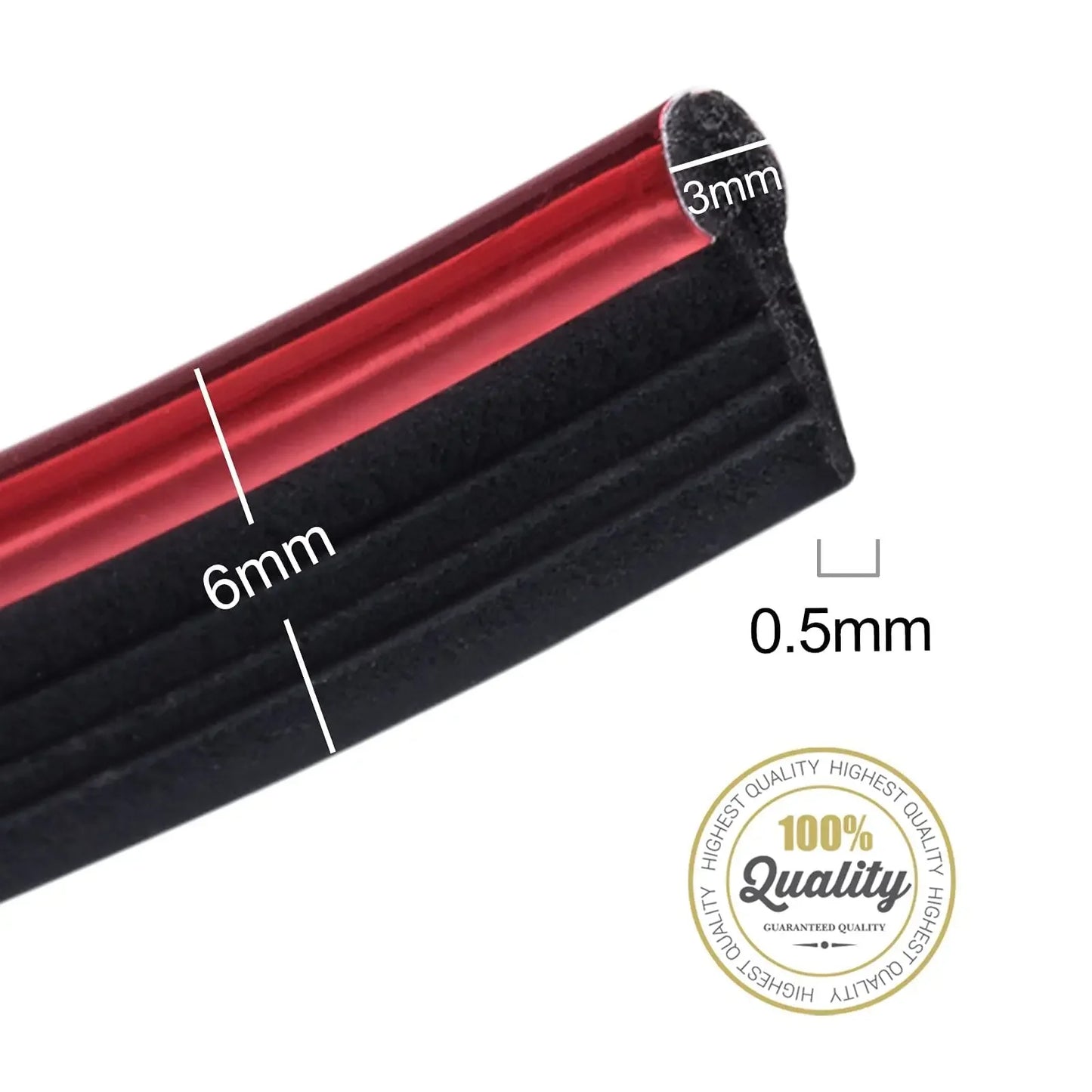 Tiras embellecedoras para Interior de coche, rellenos universales para huecos de