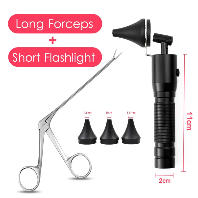 Ear Nose Cleaner Pliers Endoscope Ear Wax Remover