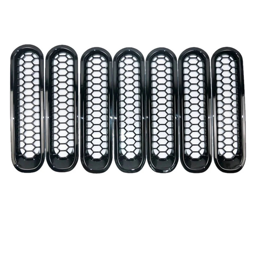 Front Grille Cover for Jeep Wrangler JK Front Grille Inserts