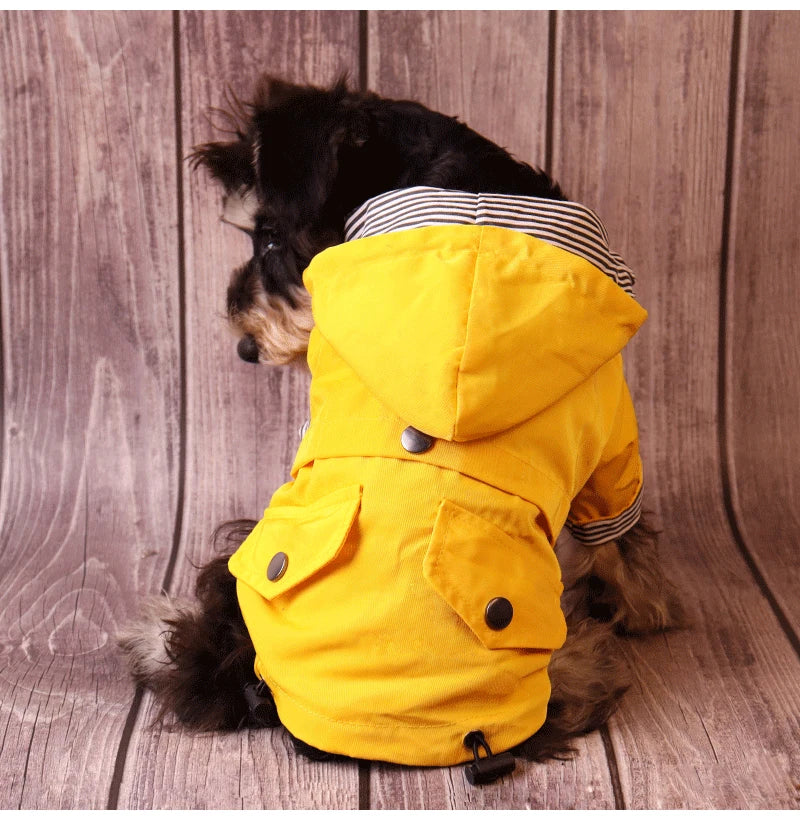 Chubasquero impermeable para perros grandes, chaqueta a prueba de viento para ma