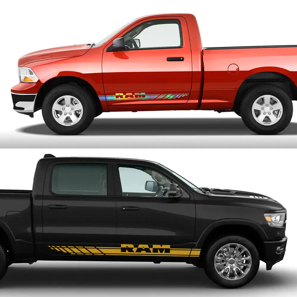 Car Stickers Vinyl Decal Decoration for Dodge RAM 1500 2500