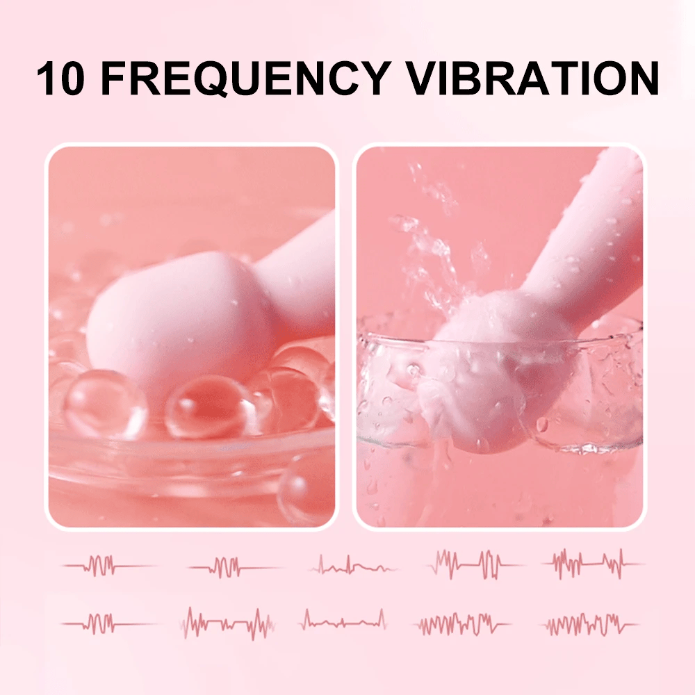Mini vibrador de vibración fuerte para mujeres y adultos, palo mágico, masajea