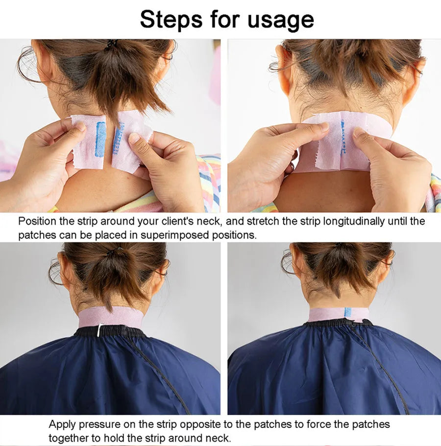 1 Piece Disposable Hairdressing Paper Strip Prevent Breakage Care