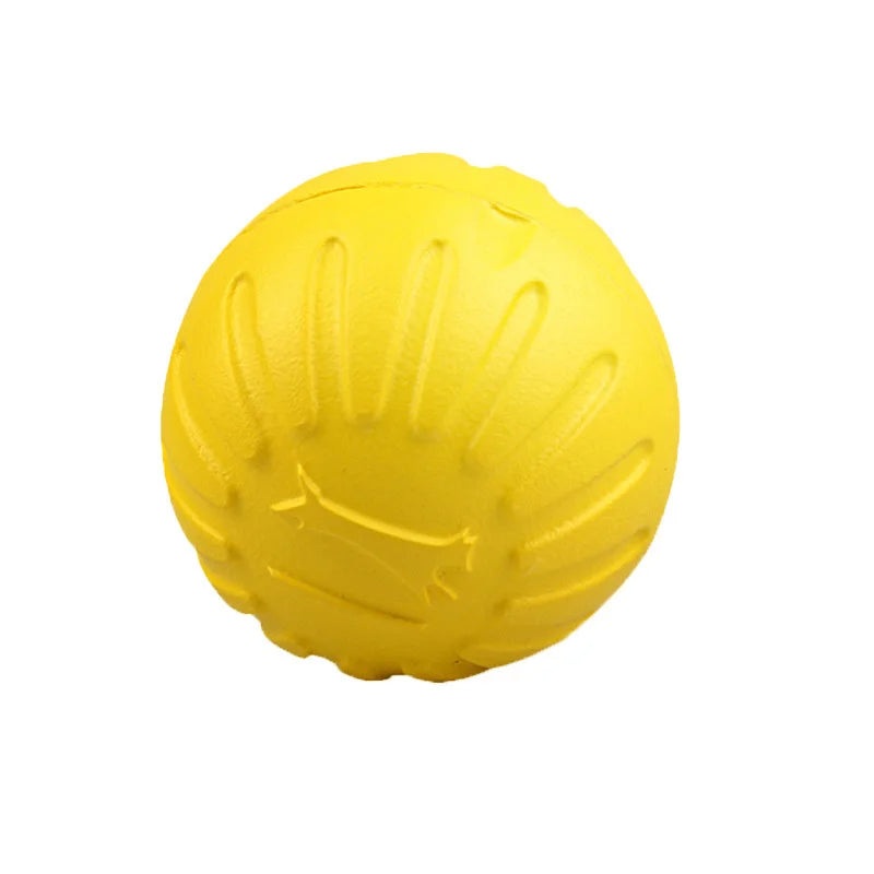 Indestructible Rubber Teeth Bite Ball Fun Training Ball