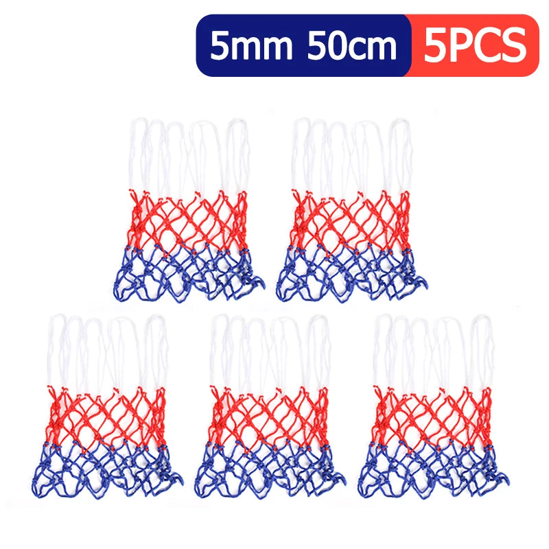 baloncesto red canasta baloncesto Red de baloncesto de 1-5 piezas, Red de aro de