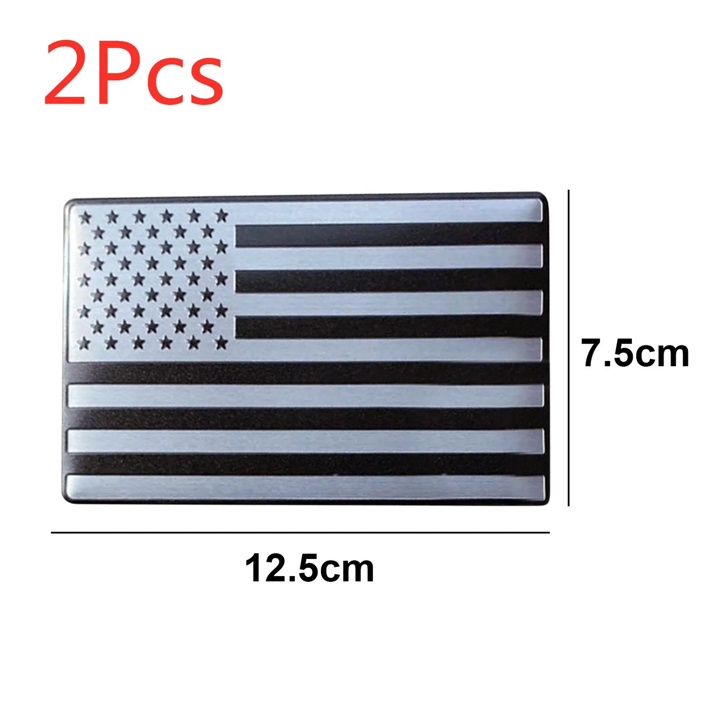 3D USA American Flag Car Emblem Decals Sticker