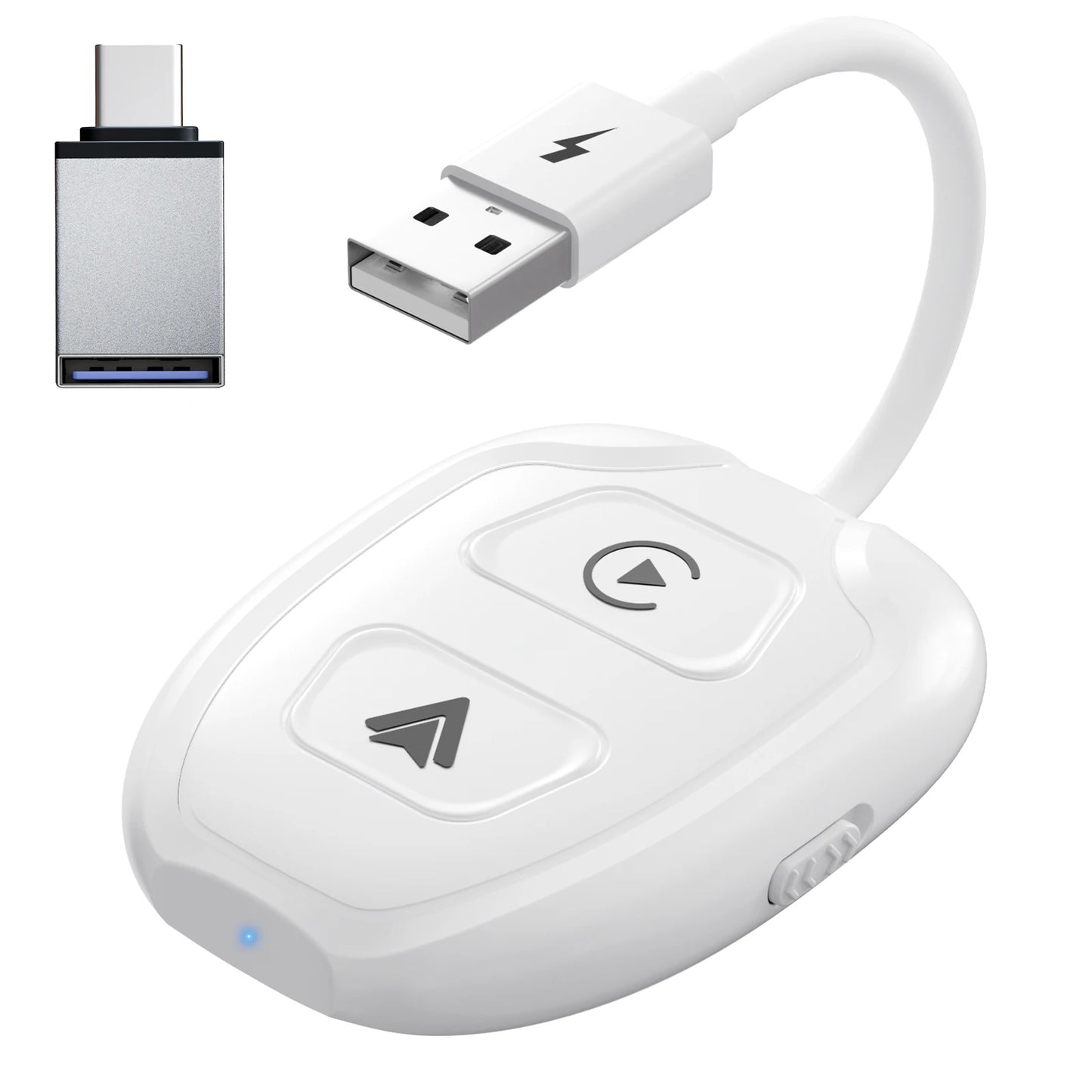 Adaptador inalámbrico para coche y teléfono Android, Dongle automático para c