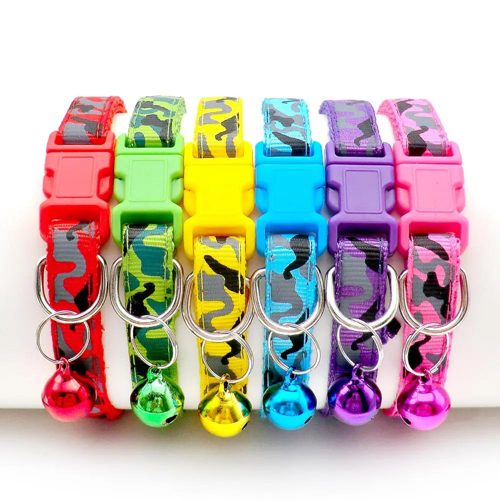Adjustable Cat Collar with Bell Puppy Kitten Collar Wholesale