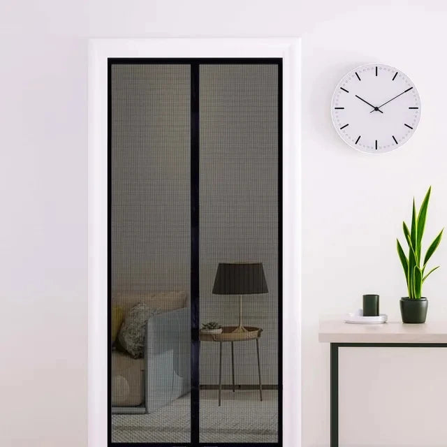 No Drilling Magnetic Door Curtain Automatic Closing Anti Mosquito