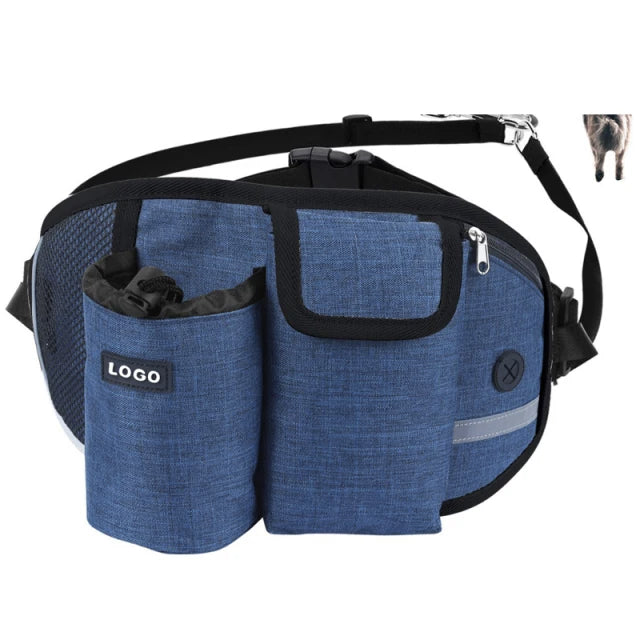 Riñonera de entrenamiento para perros, bolsa de trato para mascotas, deportes m