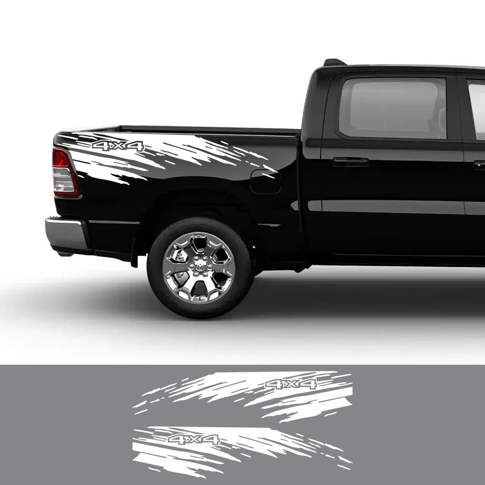 Mudslinger Style Sticker for Truck Bed Car Splash Kit