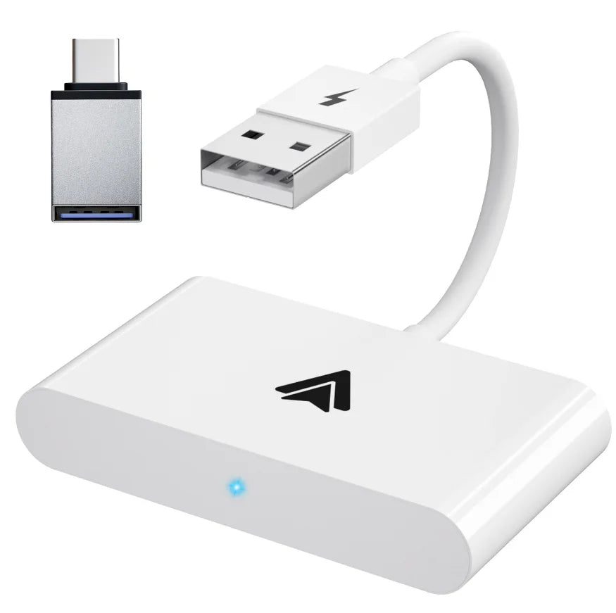 Adaptador inalámbrico para coche y teléfono Android, Dongle automático para c