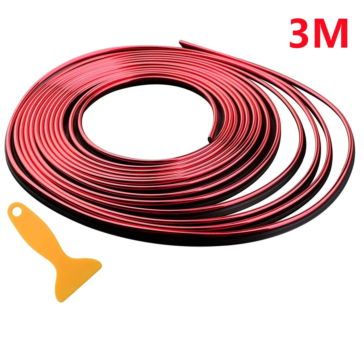 Tiras embellecedoras para Interior de coche, rellenos universales para huecos de