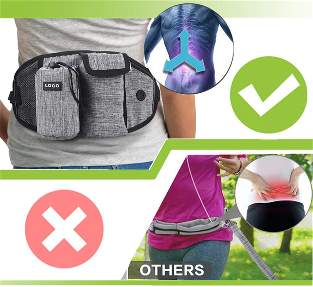 Riñonera de entrenamiento para perros, bolsa de trato para mascotas, deportes m