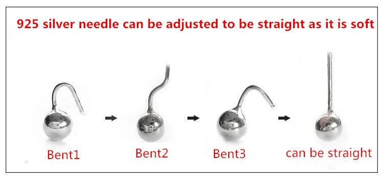 Bilandi Chunky Dome Drop Earrings for Women Lightweight Hoops Jewelry
