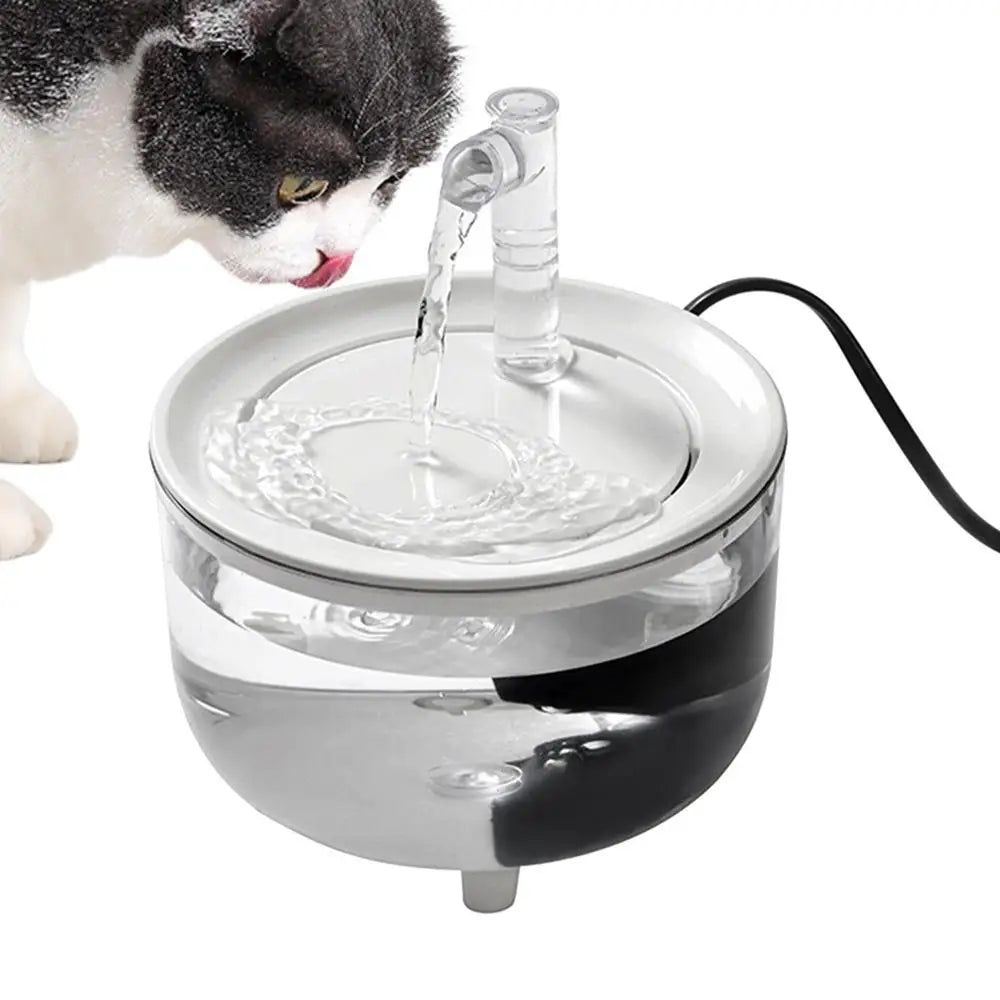 Filtro de fuente de agua automático para gatos, tazón de bebida silencioso eléctrico USB, dispensador de bebidas para mascotas, bebedero para gatos, filtro de agua