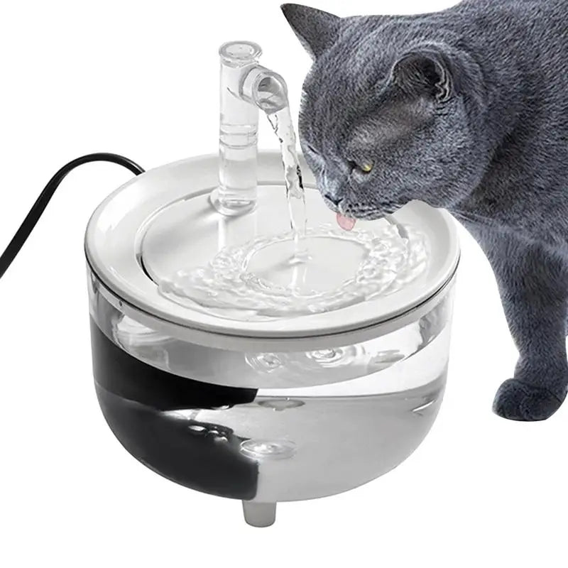 Filtro de fuente de agua automático para gatos, tazón de bebida silencioso eléctrico USB, dispensador de bebidas para mascotas, bebedero para gatos, filtro de agua