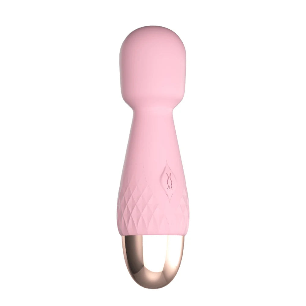 Mini vibrador de vibración fuerte para mujeres y adultos, palo mágico, masajea