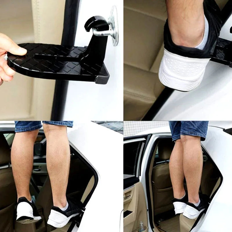 Automatic door assist pedal universal lock hook alloy