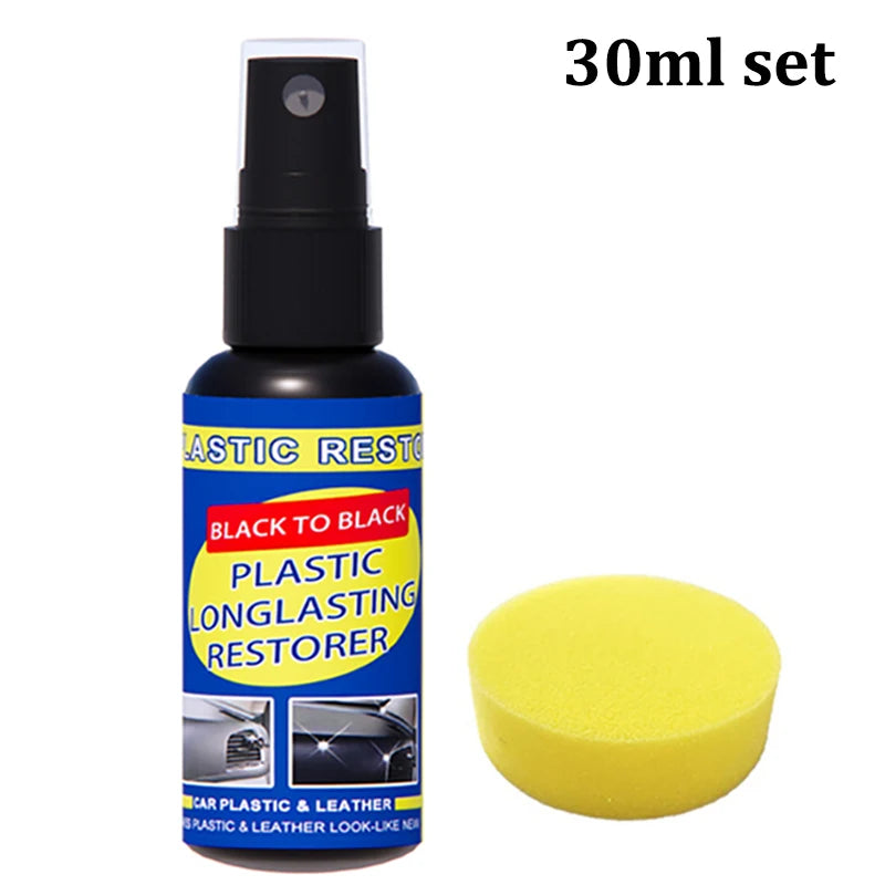 Car Plastic Restorer Plastic Leather Cleaning Products