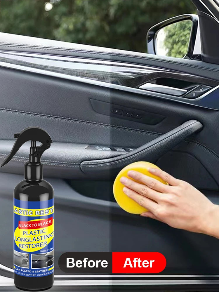 Car Plastic Restorer Plastic Leather Cleaning Products