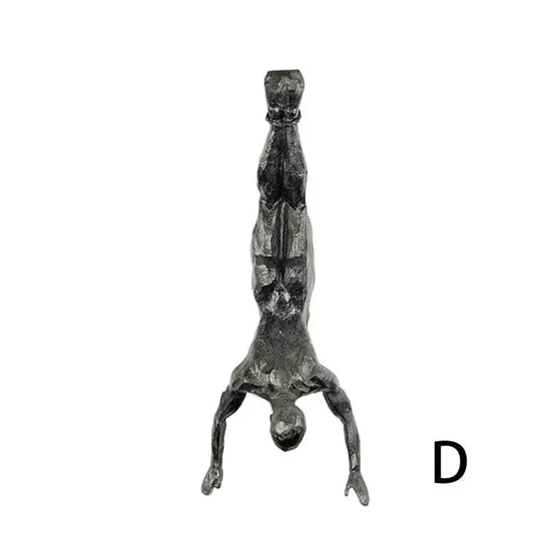 Athlete Rock Climbing Man fondo de resina decoración colgante de pared escultura estatua figuras decoración actual Retro nuevo