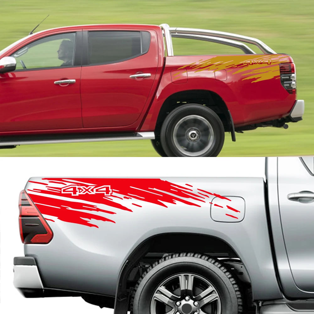 Mudslinger Style Sticker for Truck Bed Car Splash Kit