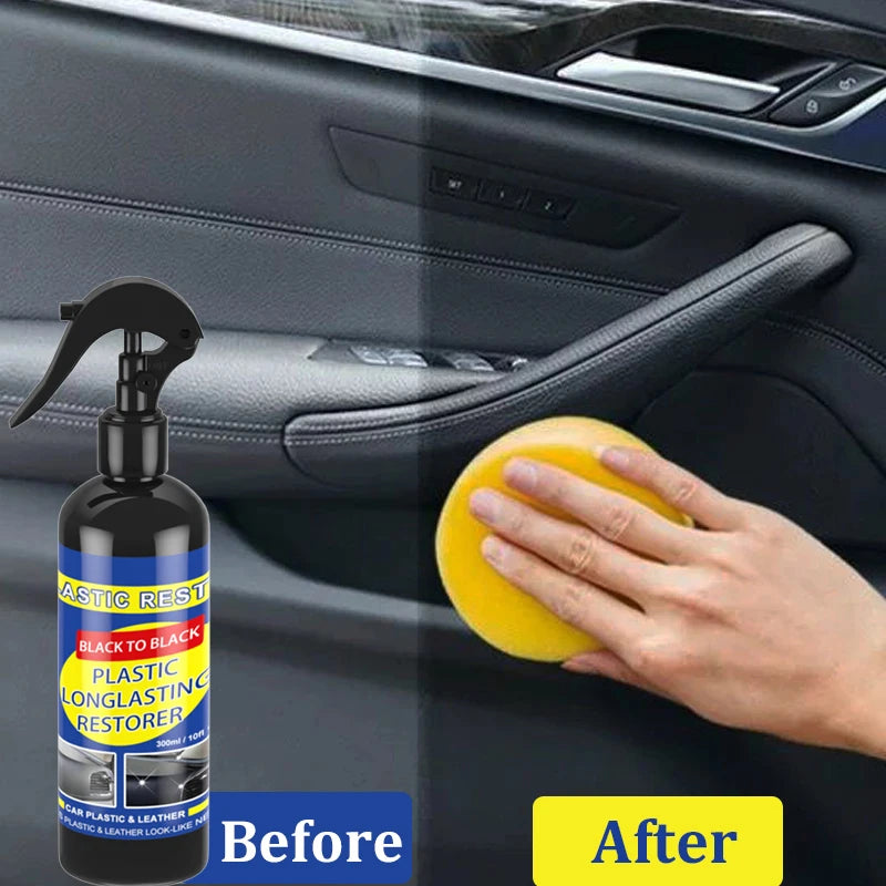 Car Plastic Restorer Plastic Leather Cleaning Products