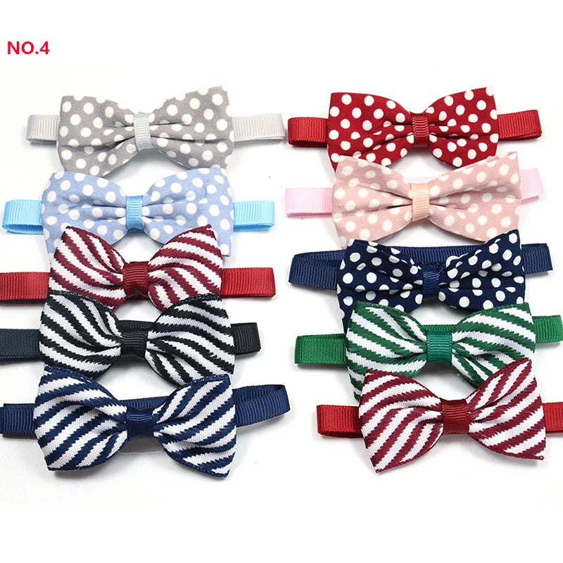 20pcs Dog Accessories Bulk Bow Tie Dog Collar Bowtie