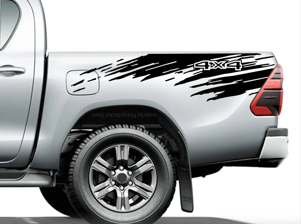 Mudslinger Style Sticker for Truck Bed Car Splash Kit