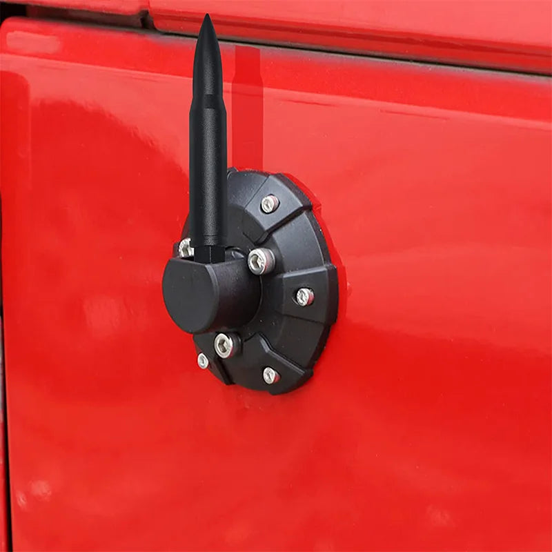 Car Antenna Base Cover for Jeep Wrangler JK JKU JL JT TJ Rub