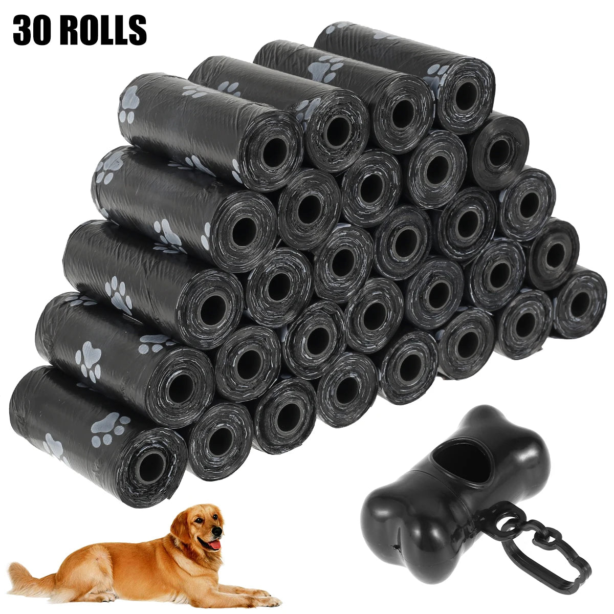Disposable Dog Poop Bags Pet Waste Bags