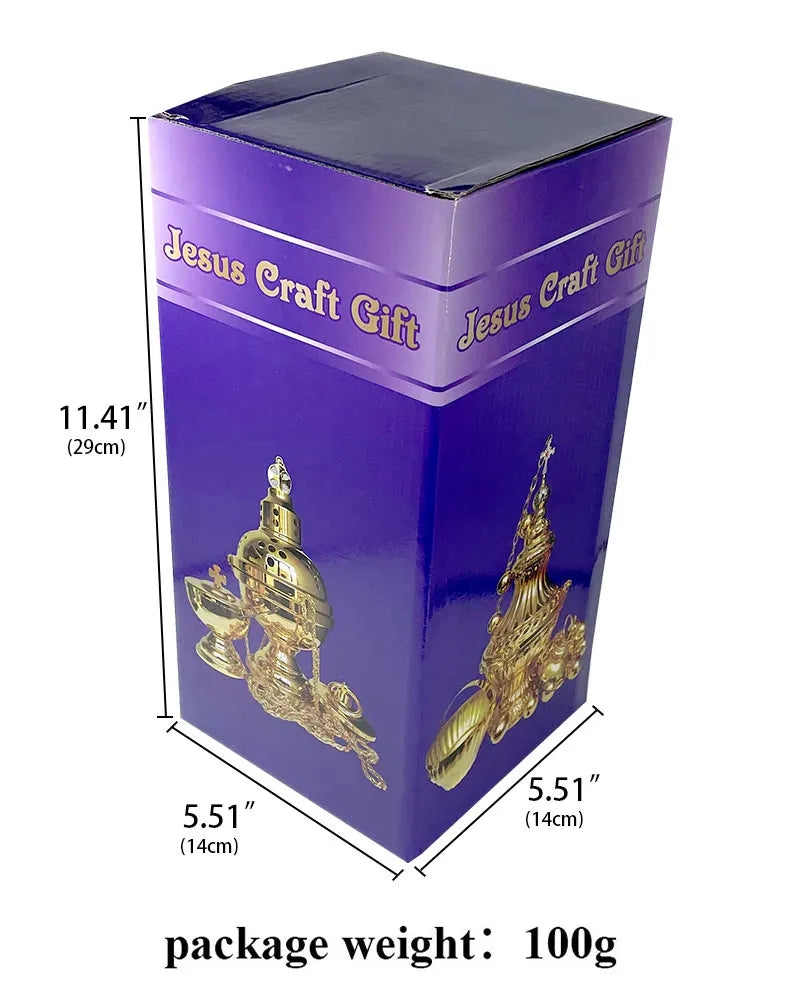 Orthodox Church incense burner, liturgical censer items
